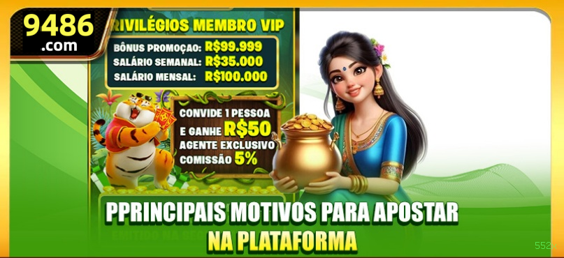 Ganhar e sacar na 552x